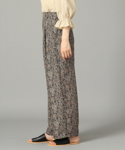 LOWRYS FARM（ローリーズファーム）の「ペイズリーパンツ　843806（その他パンツ・レディース・チャコールグレー/ベージュ/ブラウン・FREE）」の10枚目の写真