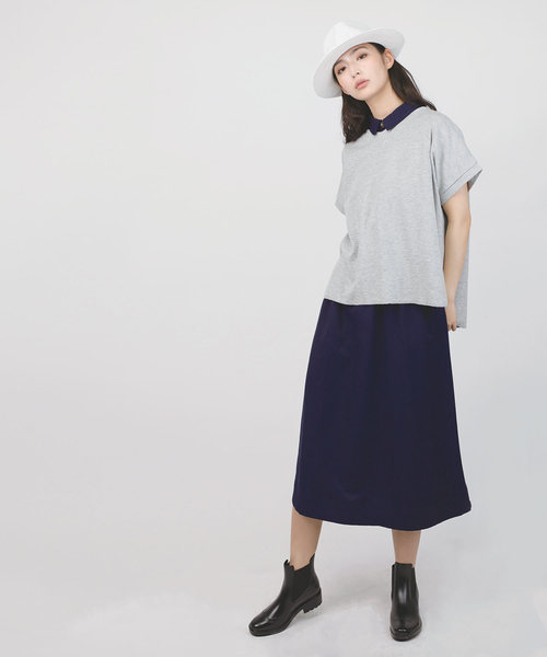 aimoha（アイモハ）の「オックスフォード風ショートレインブーツ（レインシューズ・レディース・ブラック/ブラウン/ブルー/ワイン・23.5cm/24.5cm/23.0cm/24.0cm/25.0cm/22.5cm）」の13枚目の写真