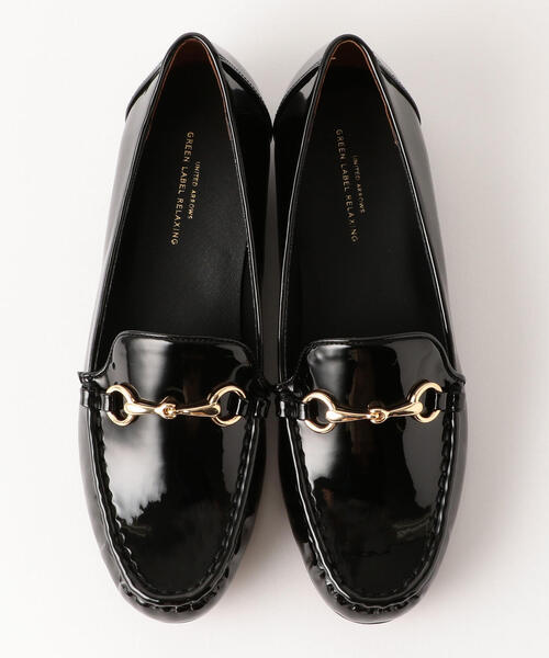 green label relaxing(グリーンレーベルリラクシング)の「◆CFC ビット ローファー(2cmヒール)(ローファー・レディース・ブラック/その他2/ダークブラウン/その他1/ブラウン・24cm/24.5cm/23cm/22cm/23.5cm/25cm/22.5cm)」の4枚目の写真