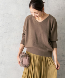 100 に該当するレディースのニット セーター Vネック カシミヤ ファッション通販 Zozotown