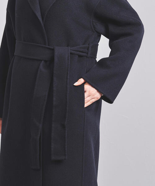 UNITED ARROWS（ユナイテッドアローズ）の「UBCB W/CA リバー テーラードコート（その他アウター・レディース・ネイビー/モカ・40/36/38）」の18枚目の写真