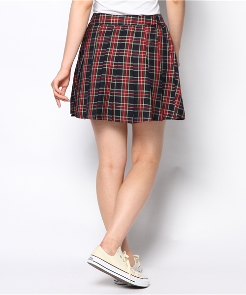 WEGO（ウィゴー）の「WEGO/チェックプリーツスカート（スカート・レディース・グリーン/ブルー/レッド・FREE）」の10枚目の写真