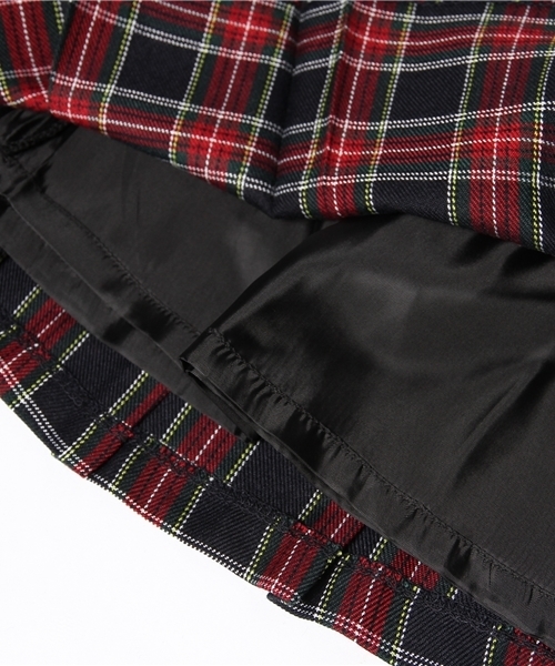 WEGO（ウィゴー）の「WEGO/チェックプリーツスカート（スカート・レディース・グリーン/ブルー/レッド・FREE）」の7枚目の写真