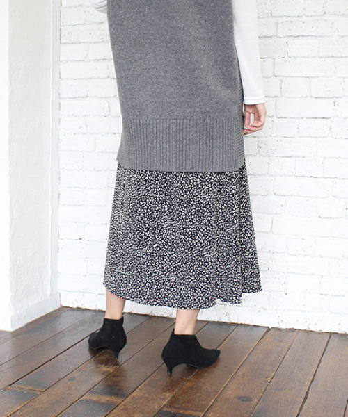 MODE ROBE（モードローブ）の「レオパードフレアスカート（スカート・レディース・ブラック/ブラウン/ベージュ・FREE）」の13枚目の写真