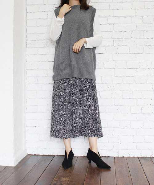 MODE ROBE（モードローブ）の「レオパードフレアスカート（スカート・レディース・ブラック/ブラウン/ベージュ・FREE）」の11枚目の写真