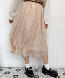 apres jour | ラメシアープリーツスカート【ZOZOTOWN限定アイテム】(スカート)