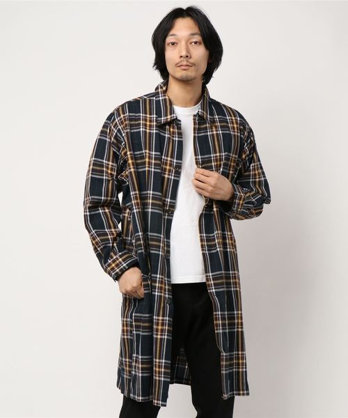 チェック柄シャツコート その他アウター Styleblock スタイルブロック のファッション通販 Zozotown