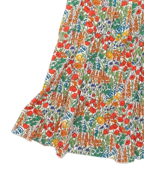 BEAMS BOY（ビームスボーイ）の「BEAMS BOY / リバティ コードリボン キルトスカート 14FW（スカート・レディース・ホワイト/ナチュラル・ONE SIZE）」の12枚目の写真