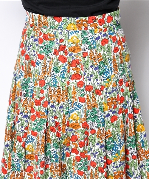 BEAMS BOY（ビームスボーイ）の「BEAMS BOY / リバティ コードリボン キルトスカート 14FW（スカート・レディース・ホワイト/ナチュラル・ONE SIZE）」の5枚目の写真