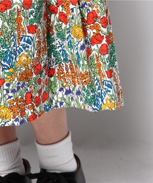 BEAMS BOY（ビームスボーイ）の「BEAMS BOY / リバティ コードリボン キルトスカート 14FW（スカート・レディース・ホワイト/ナチュラル・ONE SIZE）」の6枚目の写真