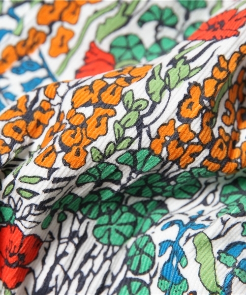 BEAMS BOY（ビームスボーイ）の「BEAMS BOY / リバティ コードリボン キルトスカート 14FW（スカート・レディース・ホワイト/ナチュラル・ONE SIZE）」の8枚目の写真