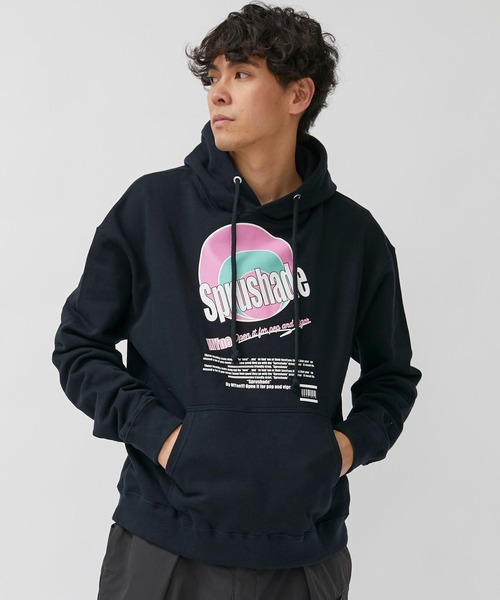 MYne(マイン)の「【MYne】Sprushade hoodie / G04HD251(パーカー・メンズ・ブラック/グリーン・SMALL/MEDIUM)」の15枚目の写真