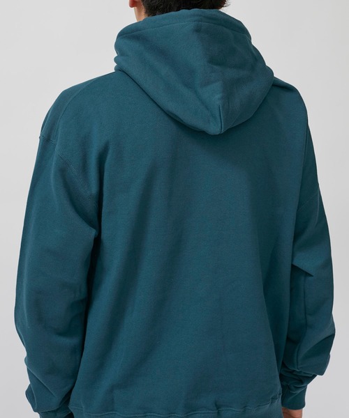 MYne(マイン)の「【MYne】Sprushade hoodie / G04HD251(パーカー・メンズ・ブラック/グリーン・SMALL/MEDIUM)」の3枚目の写真