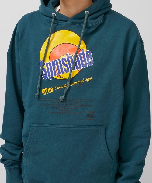 MYne(マイン)の「【MYne】Sprushade hoodie / G04HD251(パーカー・メンズ・ブラック/グリーン・SMALL/MEDIUM)」の18枚目の写真