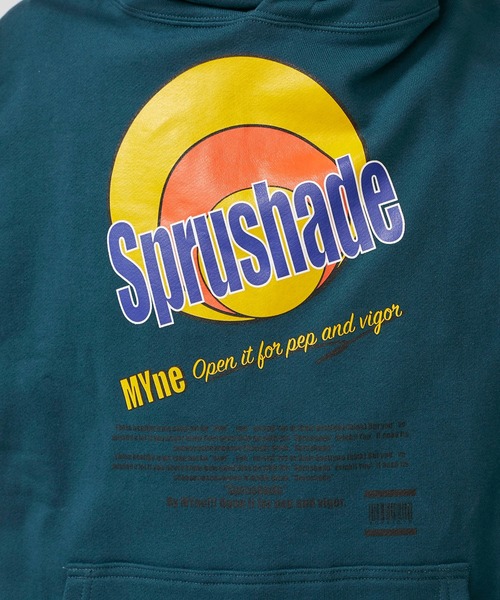 MYne(マイン)の「【MYne】Sprushade hoodie / G04HD251(パーカー・メンズ・ブラック/グリーン・SMALL/MEDIUM)」の16枚目の写真