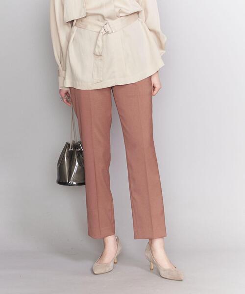BEAUTY&YOUTH UNITED ARROWS(ビューティーアンドユースユナイテッドアローズ)の「BY ドライツイルスリムテーパードパンツ ◆(その他パンツ・レディース・ダークグレー/ベージュ/ピンク・LARGE/MEDIUM/SMALL)」の3枚目の写真