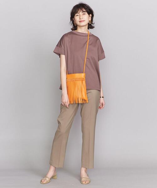 BEAUTY&YOUTH UNITED ARROWS(ビューティーアンドユースユナイテッドアローズ)の「BY ドライツイルスリムテーパードパンツ ◆(その他パンツ・レディース・ダークグレー/ベージュ/ピンク・LARGE/MEDIUM/SMALL)」の14枚目の写真