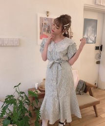 Swankiss（スワンキス）の「DR tulip collar tightO/P（ワンピース