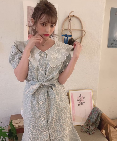 Swankiss（スワンキス）の「DR tulip collar tightO/P