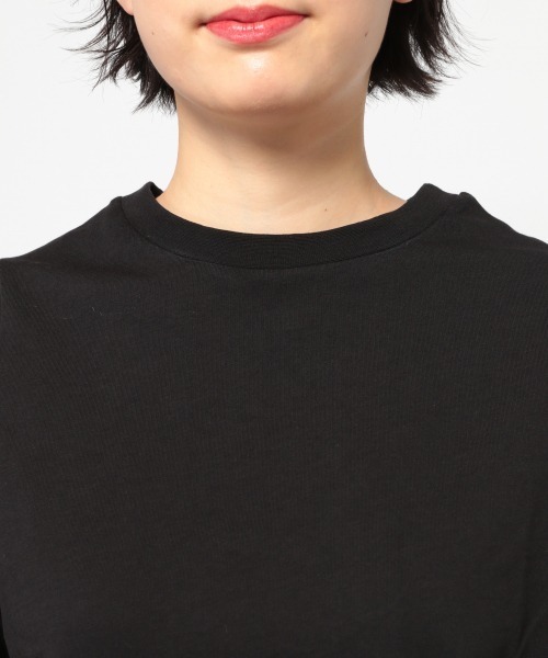 PAGEBOY（ページボーイ）の「ボリュームスリーブTEE（Tシャツ/カットソー・レディース・オフホワイト/ブラック/グレイッシュベージュ/モスグリーン/パープル/イエロー系その他/ダークブラウン・FREE）」の21枚目の写真