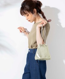 WEGO | WEGO/メタル巾着バッグ(ショルダーバッグ)