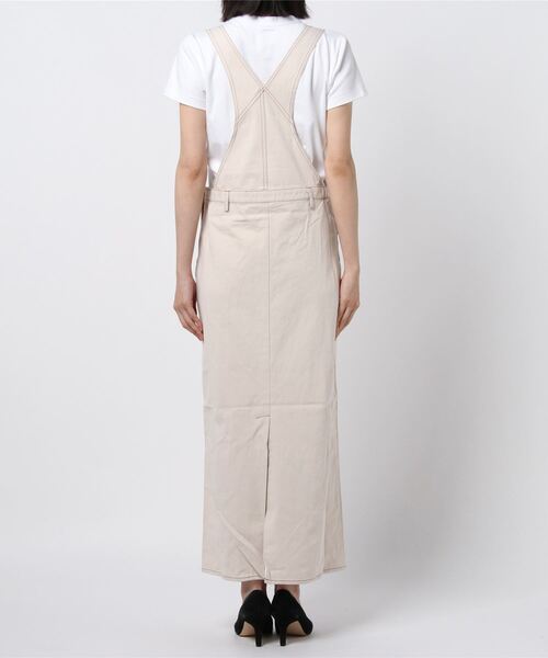 KOBE LETTUCE（コウベレタス）の「2wayジャンパースカート（ジャンパースカート・レディース・ホワイト系その他/ブラック系その他/ホワイト系その他2/カーキ/グリーン系その他/ブラック系その他2/ブルー系その他/ブルー系その他2/ブラック系その他3/ブラック系その他4・1/2）」の12枚目の写真