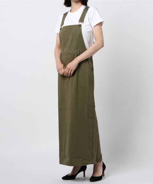 KOBE LETTUCE（コウベレタス）の「2wayジャンパースカート（ジャンパースカート・レディース・ホワイト系その他/ブラック系その他/ホワイト系その他2/カーキ/グリーン系その他/ブラック系その他2/ブルー系その他/ブルー系その他2/ブラック系その他3/ブラック系その他4・1/2）」の18枚目の写真