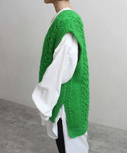 cardo fabrica（カルドファブリカ）の「HAND KNIT ケーブル