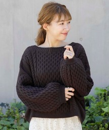 flower | スイートバックニット(ニット/セーター)