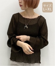 【大きいサイズ】シア―メローTシャツインナーセット【ZOZOTOWN限定アイテム】