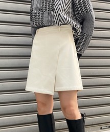 PAGEBOY | エコレザーラップショートパンツ(その他パンツ)