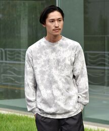 SHIPS | 【WEB限定】SHIPS: タイダイ ロングスリーブ Tシャツ(Tシャツ/カットソー)