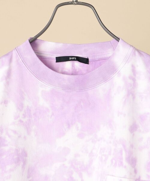 SHIPS（シップス）の「【WEB限定】SHIPS: タイダイ ロングスリーブ Tシャツ (ロンT)（Tシャツ/カットソー・メンズ・ラベンダー/ブラック/ブルー/ライトグレー・MEDIUM/X-LARGE/SMALL/LARGE）」の16枚目の写真