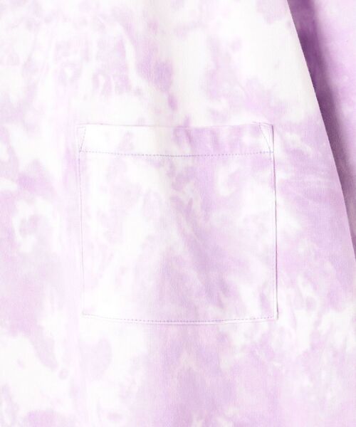 SHIPS（シップス）の「【WEB限定】SHIPS: タイダイ ロングスリーブ Tシャツ (ロンT)（Tシャツ/カットソー・メンズ・ラベンダー/ブラック/ブルー/ライトグレー・MEDIUM/X-LARGE/SMALL/LARGE）」の8枚目の写真