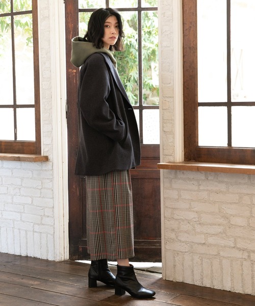 LAKOLE（ラコレ）の「アソートタックガウチョパンツ / LAKOLE（その他パンツ・レディース・ブラウン/アイボリー/ダークブラウン・SMALL/MEDIUM）」の6枚目の写真