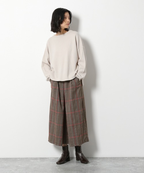 LAKOLE（ラコレ）の「アソートタックガウチョパンツ / LAKOLE（その他パンツ・レディース・ブラウン/アイボリー/ダークブラウン・SMALL/MEDIUM）」の11枚目の写真