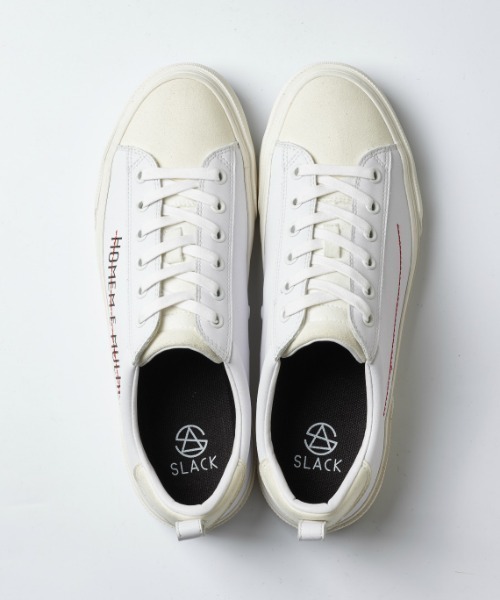 re:tack（レタック）の「[retack/レタック]HOME LE MULLER LEATHER スニーカー（スニーカー・メンズ・ホワイト/ブラック×ブラック・24.5cm/26.0cm/28.0cm/23.5cm/23.0cm/28.5cm/25.0cm/24.0cm）」の7枚目の写真