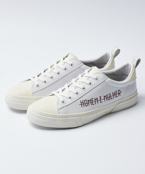 re:tack（レタック）の「[retack/レタック]HOME LE MULLER LEATHER スニーカー（スニーカー・メンズ・ホワイト/ブラック×ブラック・24.5cm/26.0cm/28.0cm/23.5cm/23.0cm/28.5cm/25.0cm/24.0cm）」の3枚目の写真