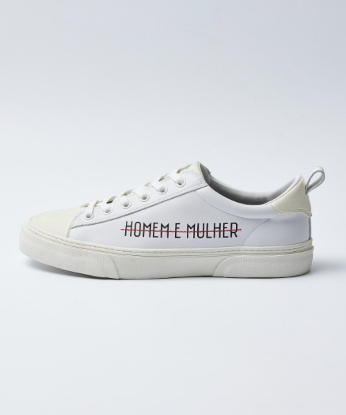 re:tack（レタック）の「[retack/レタック]HOME LE MULLER LEATHER スニーカー（スニーカー・メンズ・ホワイト/ブラック×ブラック・24.5cm/26.0cm/28.0cm/23.5cm/23.0cm/28.5cm/25.0cm/24.0cm）」の4枚目の写真