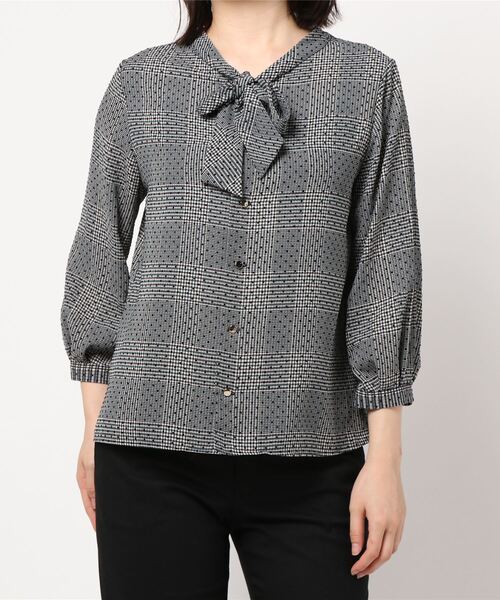 Web限定 チェック2wayブラウス シャツ ブラウス Un Dix Cors アンディコール のファッション通販 Zozotown