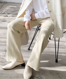 LIAN | ジャガードニットパンツ(その他パンツ)