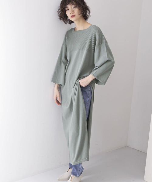 セール リブ切替2wayニットワンピース ワンピース Kbf ケイビーエフ のファッション通販 Zozotown