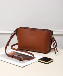 Ungrid（アングリッド）の「【Ungrid/アングリッド】　スムース  サイドかがりミニポシェット（ショルダーバッグ）」