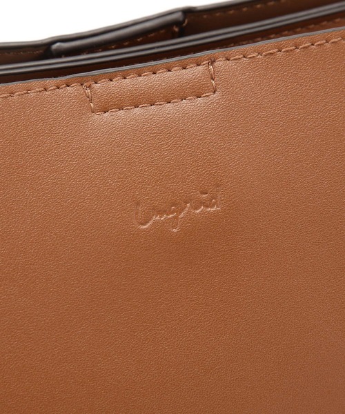 Ungrid（アングリッド）の「【Ungrid/アングリッド】　スムース  サイドかがりミニポシェット（ショルダーバッグ・レディース・ブラック/ダークブラウン/ベージュ/レッド/オリーブ/カーキ/アイボリー/ベージュ系その他/ブルー系その他/キャメル/スモークピンク/ワイン/ダークベージュ/グレイッシュベージュ・FREE）」の21枚目の写真