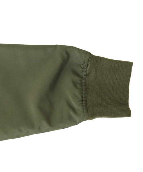 GLAZOS（グラソス）の「リバーシブルMA-1（MA-1・キッズ・ブラック/カーキ・140cm/150cm/160cm/170cm/130cm）」の13枚目の写真