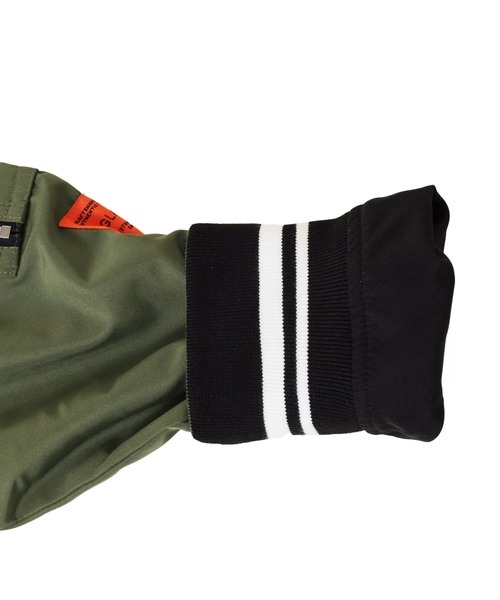 GLAZOS（グラソス）の「リバーシブルMA-1（MA-1・キッズ・ブラック/カーキ・140cm/150cm/160cm/170cm/130cm）」の14枚目の写真