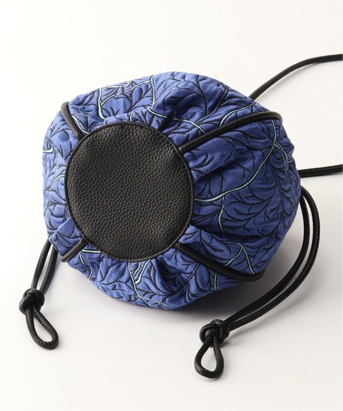Simplicite（サンプリシテ）の「リーフジャガードドロストバッグ（ショルダーバッグ・レディース・ブルー系その他/グリーン/イエロー・FREE）」の9枚目の写真