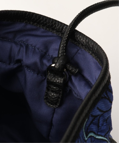 Simplicite（サンプリシテ）の「リーフジャガードドロストバッグ（ショルダーバッグ・レディース・ブルー系その他/グリーン/イエロー・FREE）」の12枚目の写真