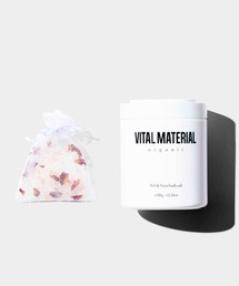 VITAL MATERIAL（ヴァイタルマテリアル）の「VITAL MATERIAL アロマハーブバスソルト ヒーリングローズ（入浴剤・バスケア）」