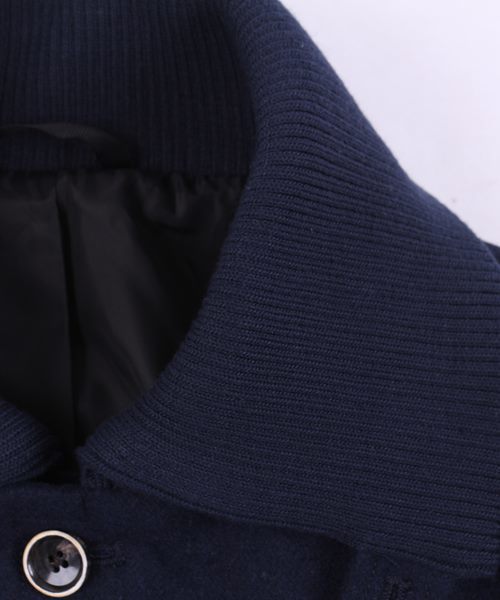 GIORDANO(ジョルダーノ)の「メルトンドンキージャケット(ブルゾン・メンズ・ブラック/ベージュ/ネイビー・LARGE/MEDIUM)」の14枚目の写真